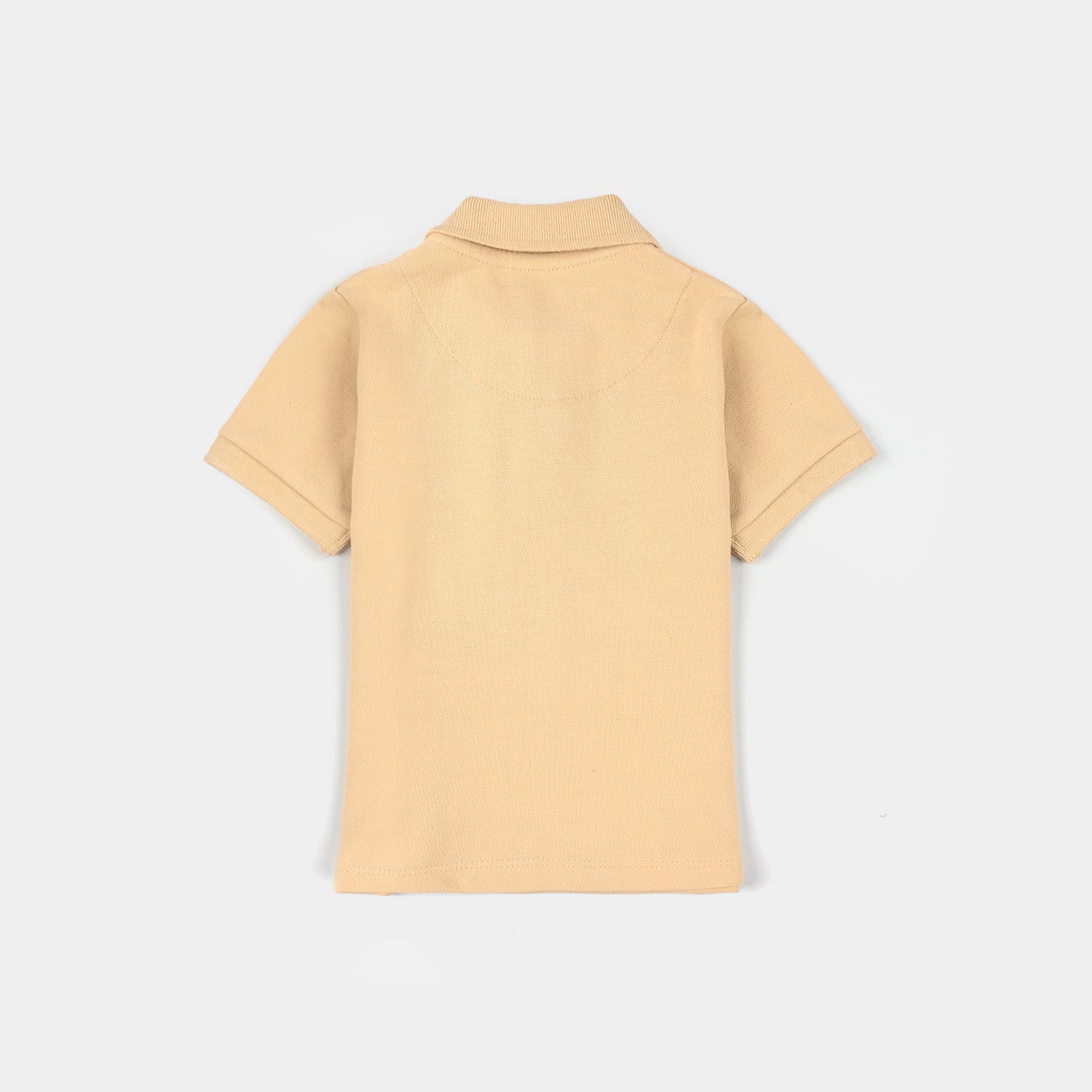 Infant Boys Cotton PK Polo Amazing – Warm Sand - Image 3