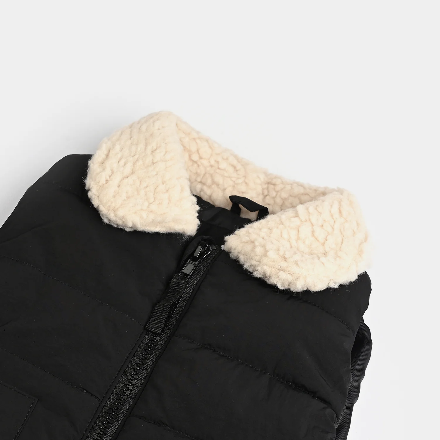 Infant Boys Quilted Jacket S/L Smile-BLACK - Image 2