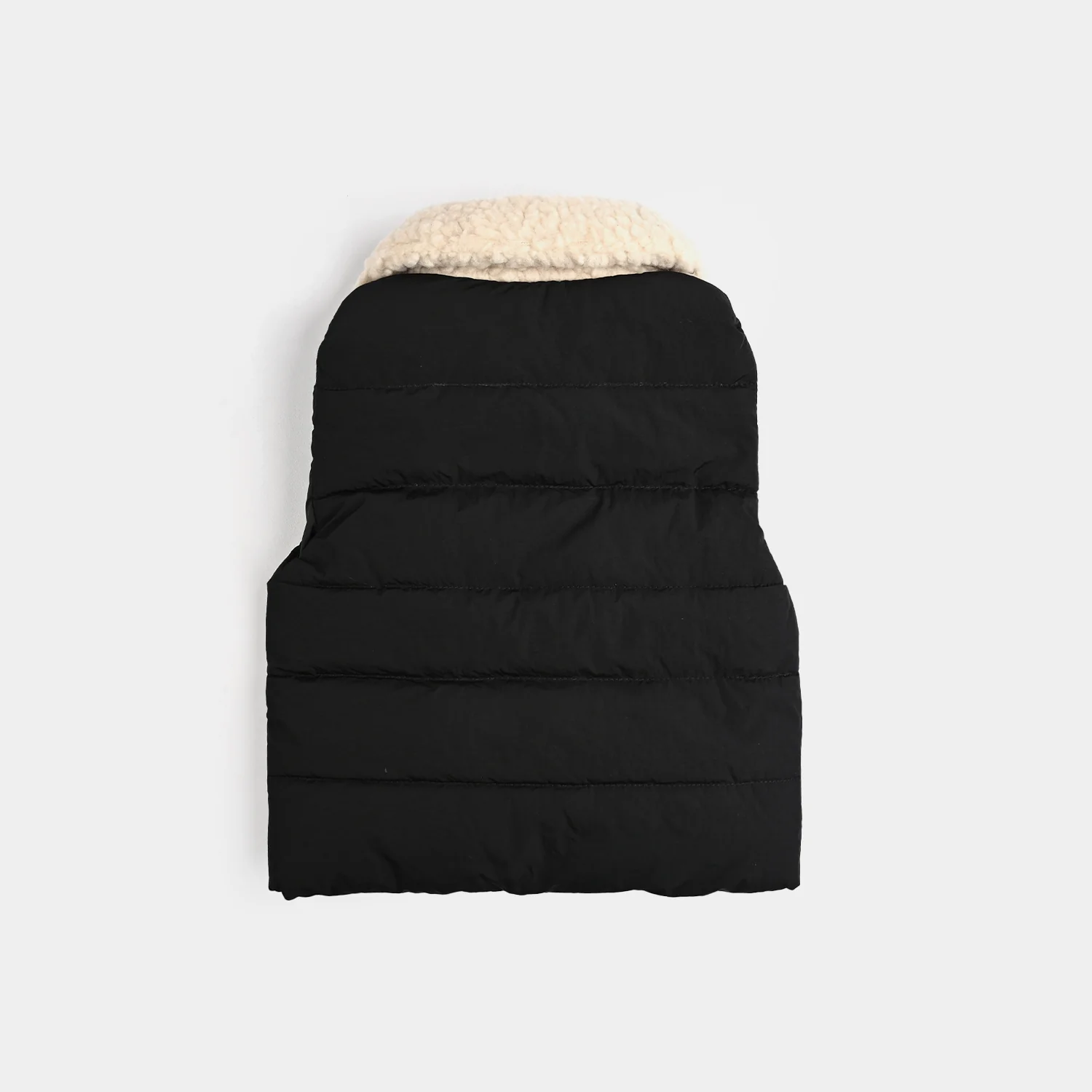 Infant Boys Quilted Jacket S/L Smile-BLACK - Image 3