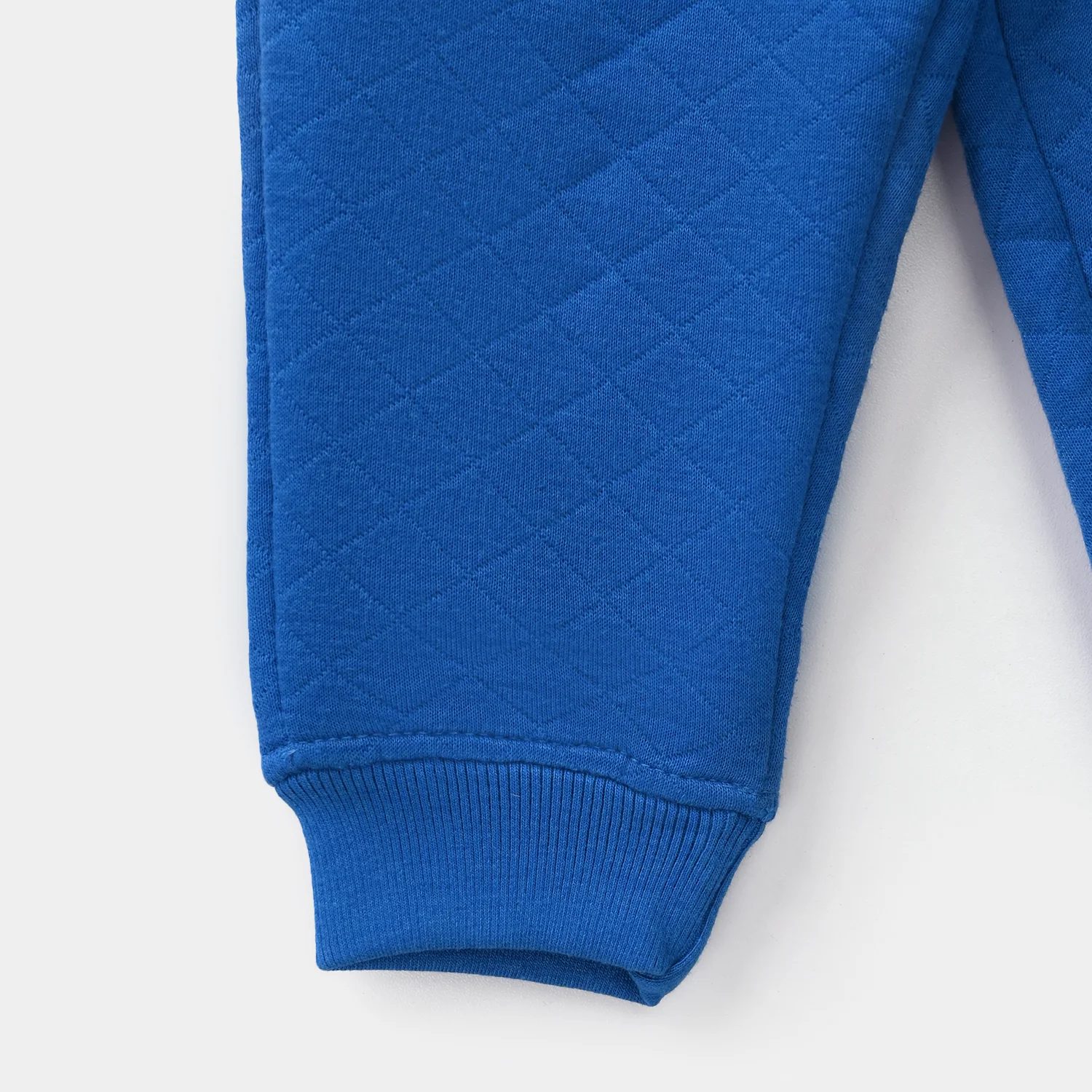 Infant Boys Quilted Knitted Suit Dino-BLUE - Image 7