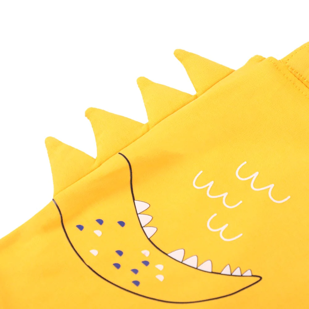 Infant Boys Romper Croco - White/Citr - Image 4