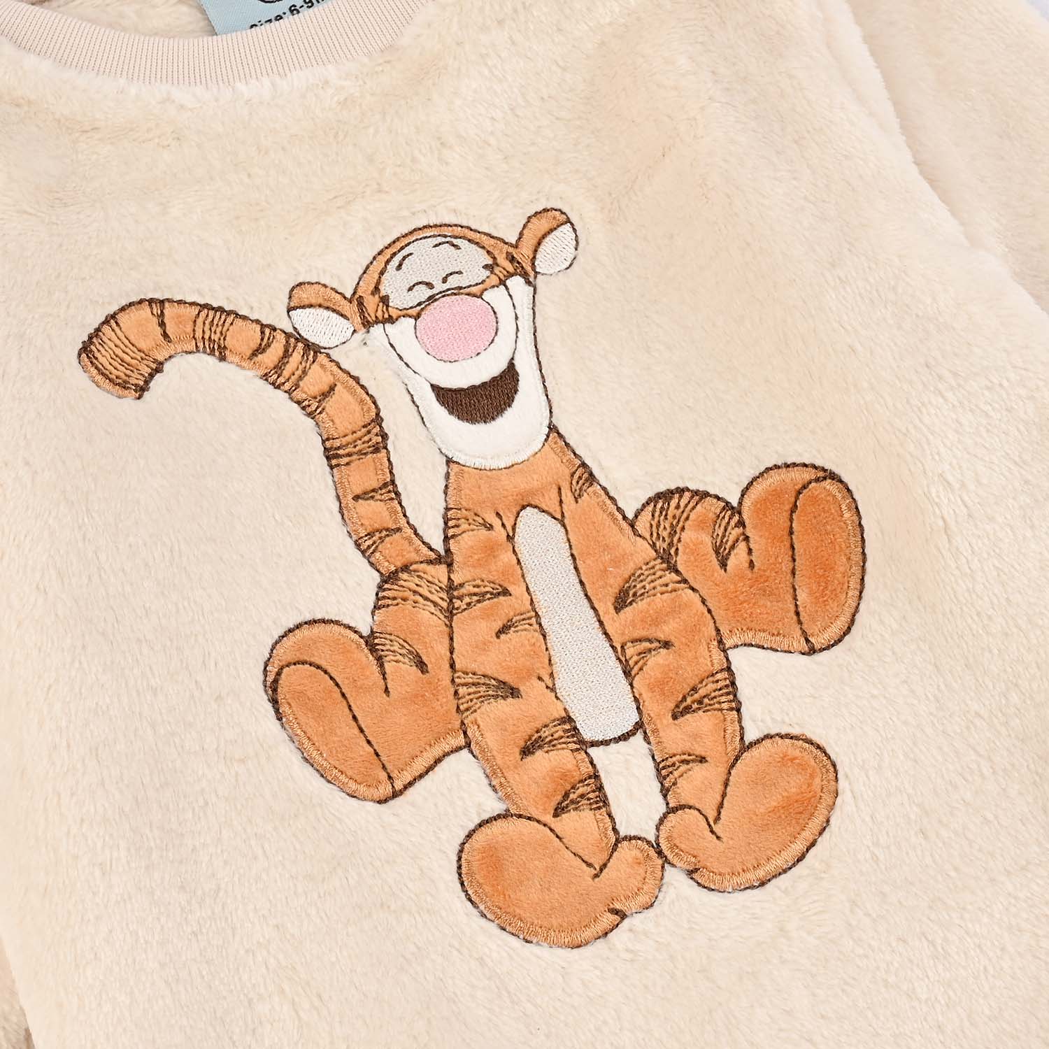 Infant Boys Romper Lion-Sand Shell - Image 3