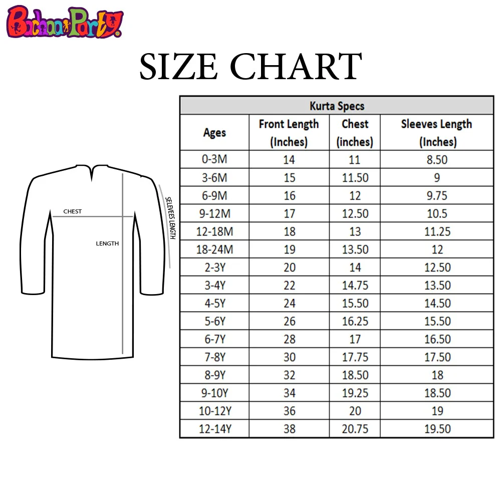 Infant Boys Screen Print Kurta Pajama Suit - OFF-White - Image 8