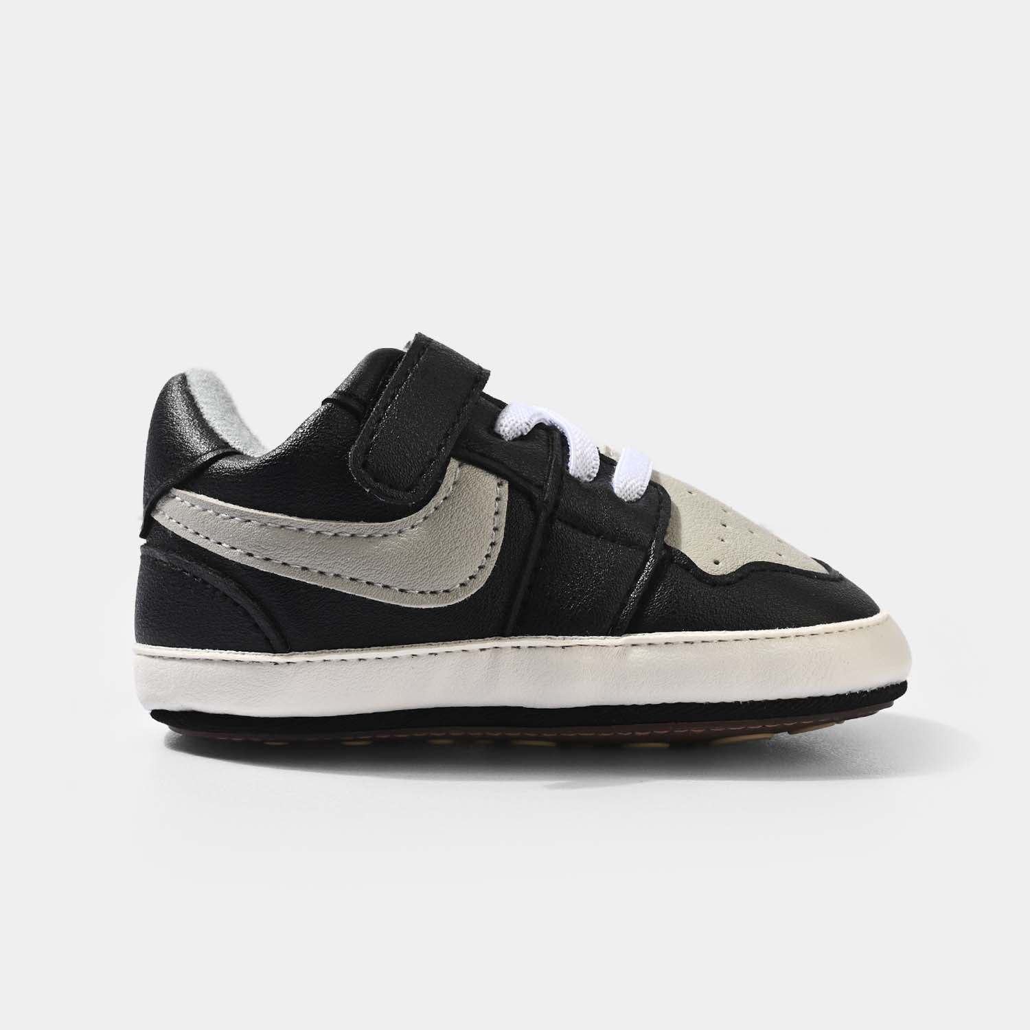 Infant Boys Shoes 9812-Black/Grey - Image 3