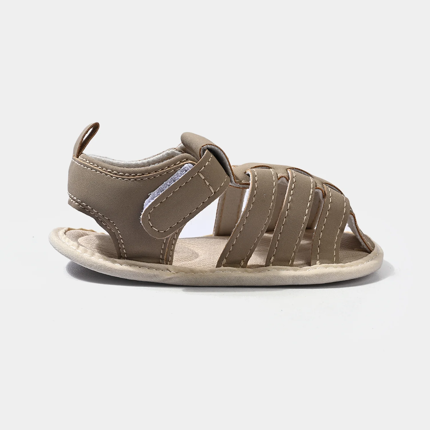 Infant Boys Shoes C-887- Beige - Image 3