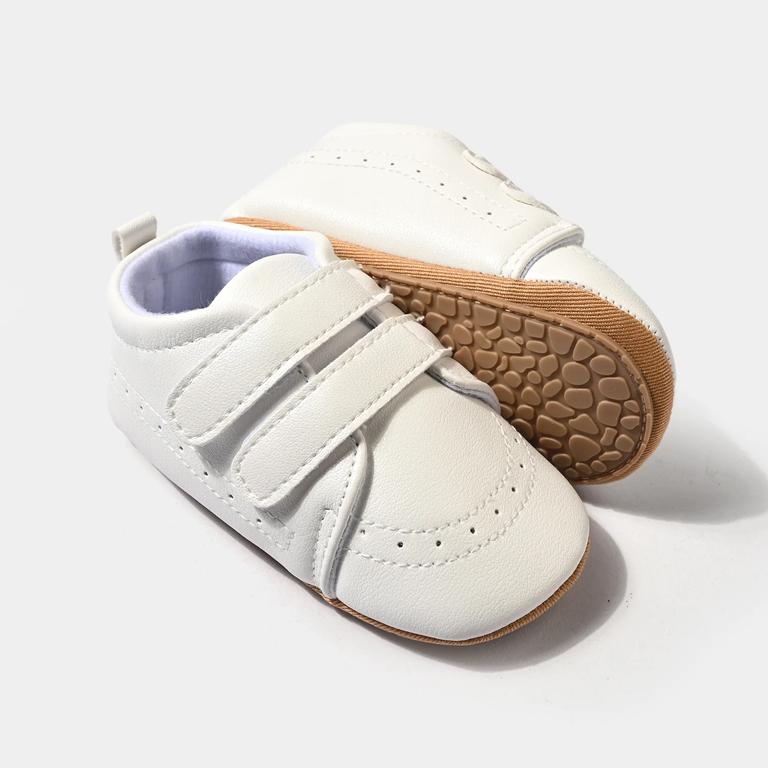 Infant Boys Shoes D150-White - Image 2