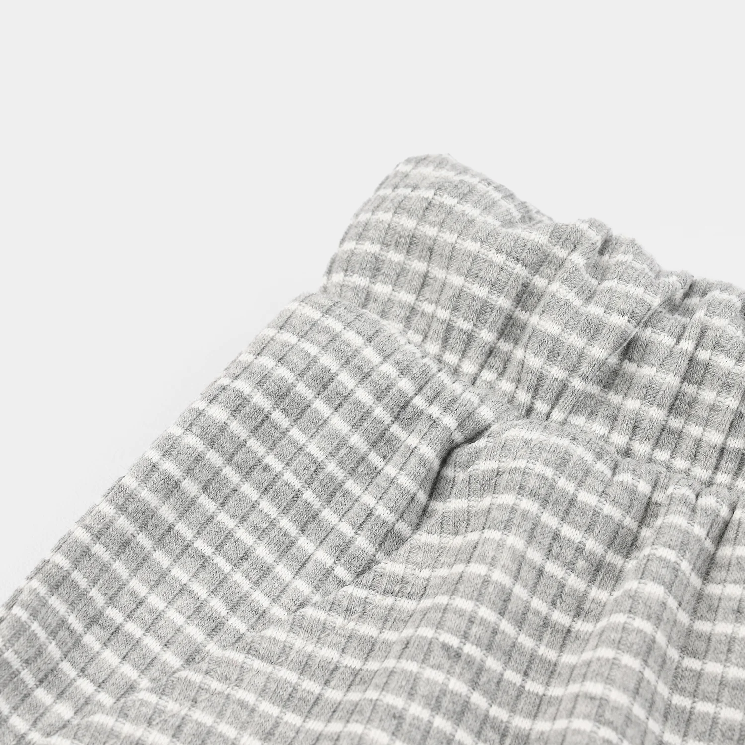 Infant Boys Jacquard Shorts Stripes - Grey/White - Image 3
