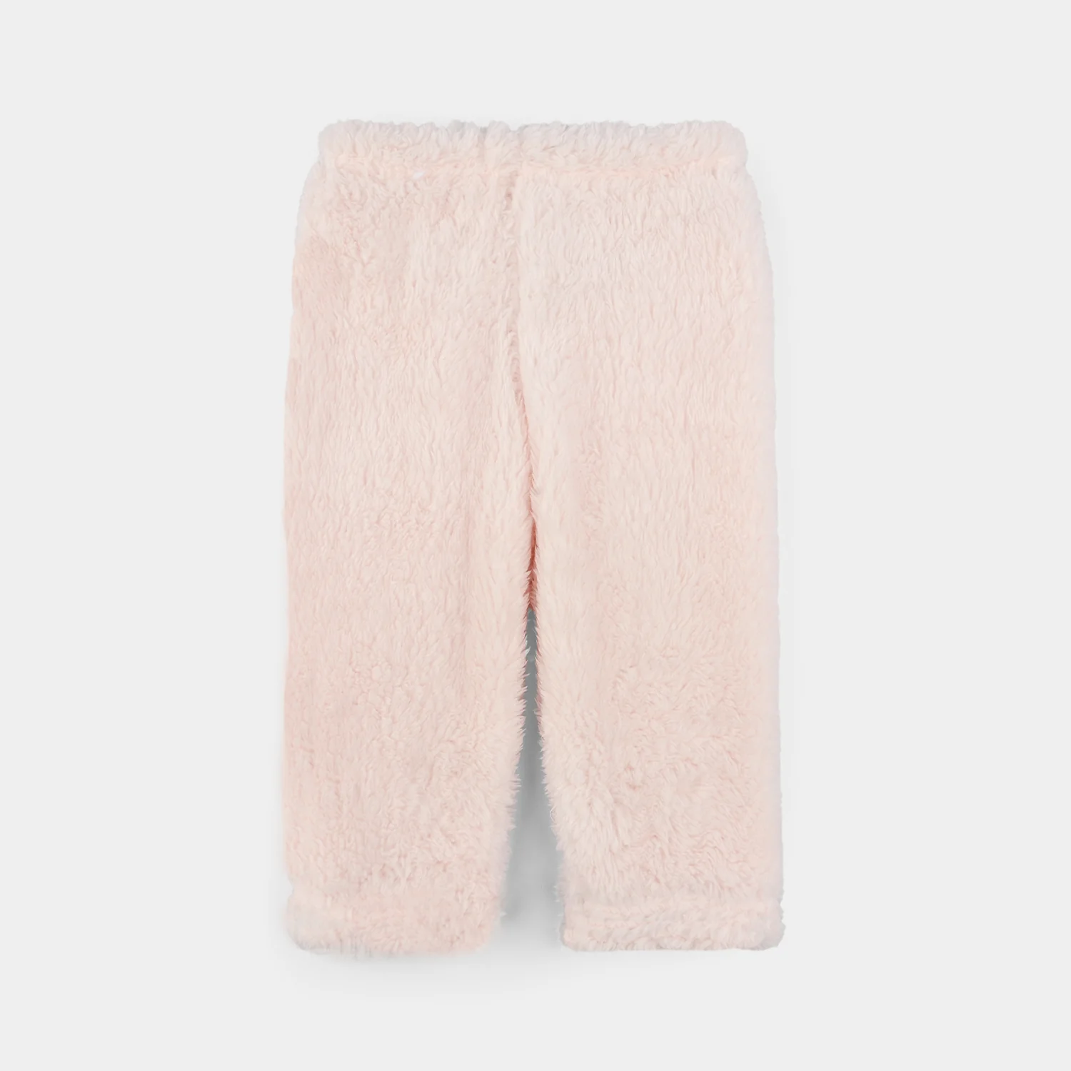 Infant Boys Faux Fur Suit - Peach - Image 4