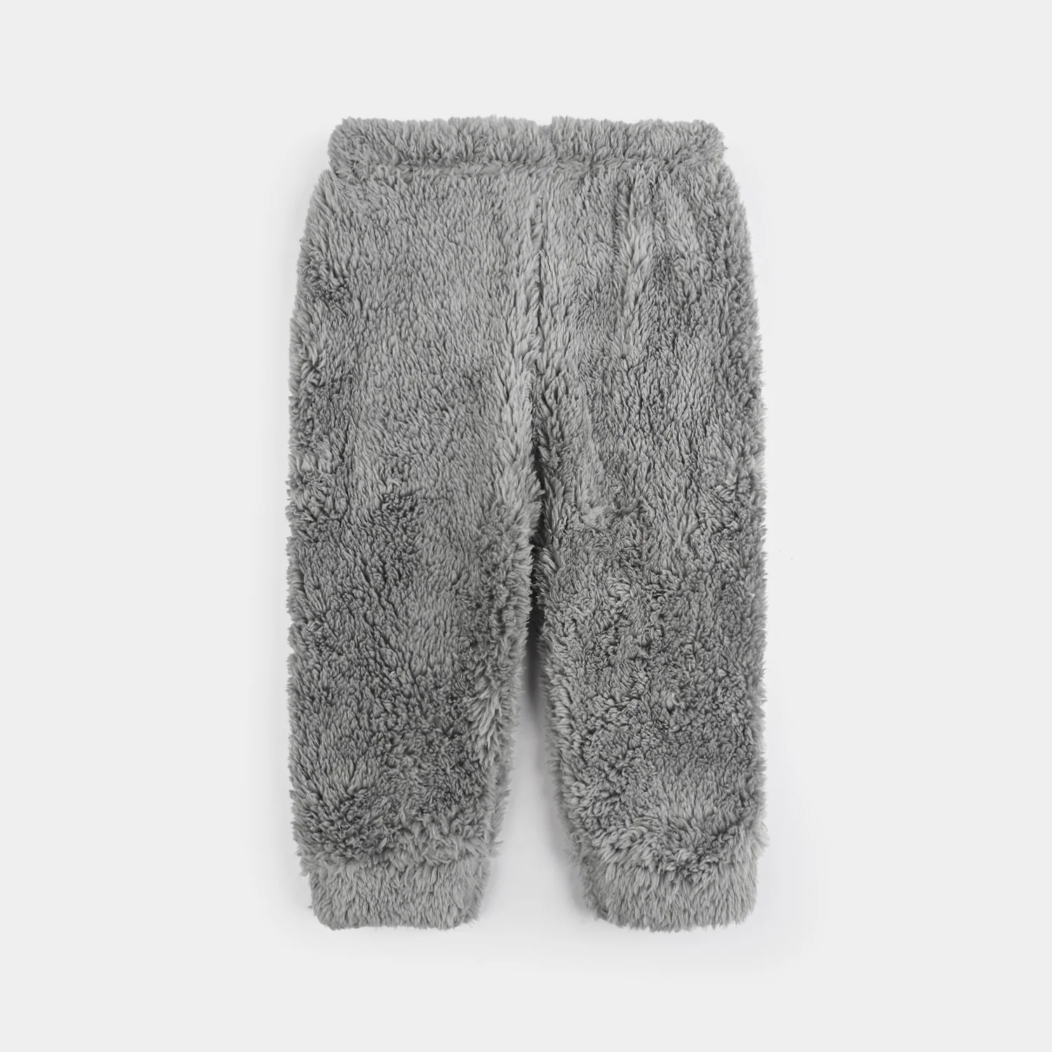 Infant Boys Faux Fur Suit - GREY - Image 4