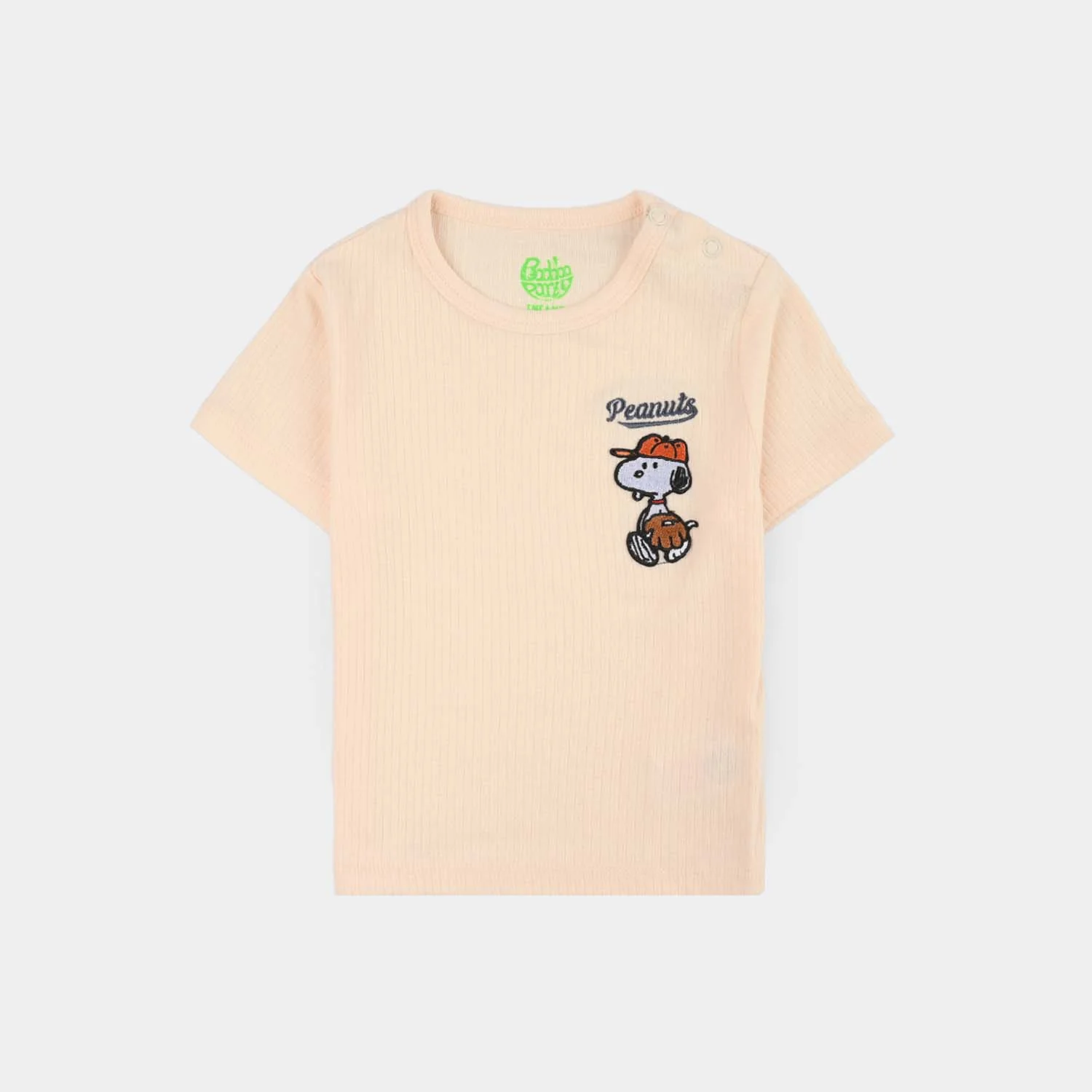 Infant Boys Yarn Dyed Suit - Off-White/Navy - Image 2