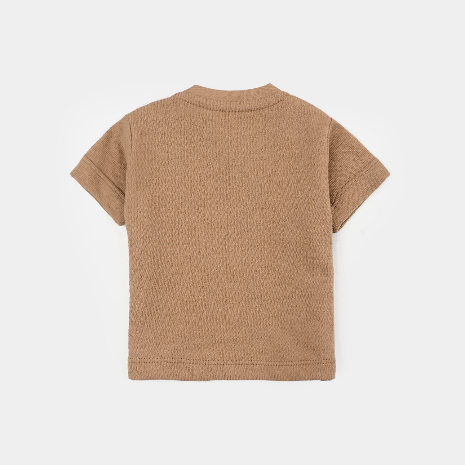 Infant Boys Salt & PepperT-Shirt (Palm Tree) - Brown - Image 3