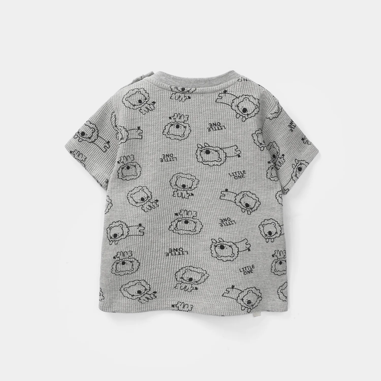 Infant Boys Thermal T-Shirt - Grey - Image 3