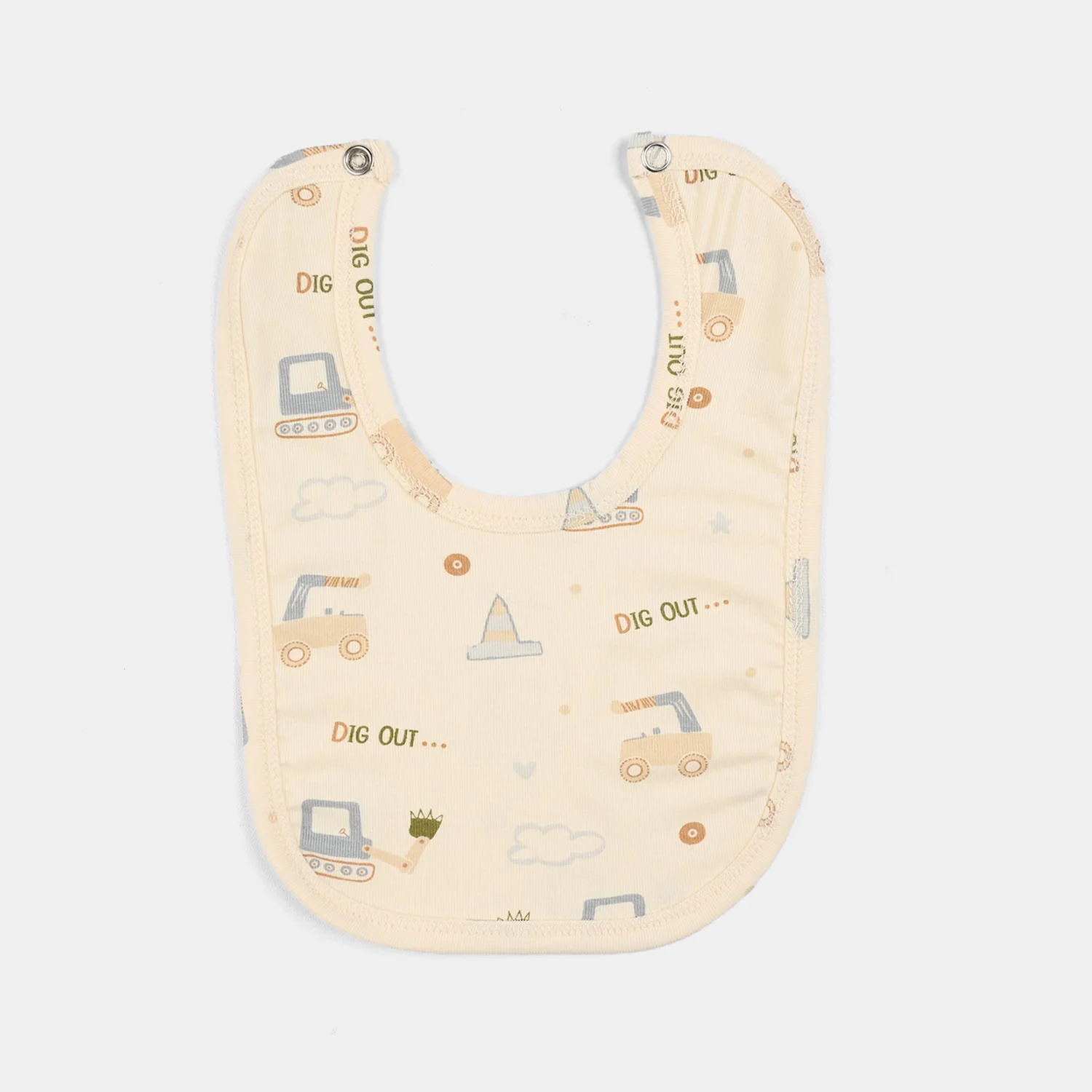 Infant Boys Bamboo Viscose Set (Romper + Bib) - Multi - Image 4