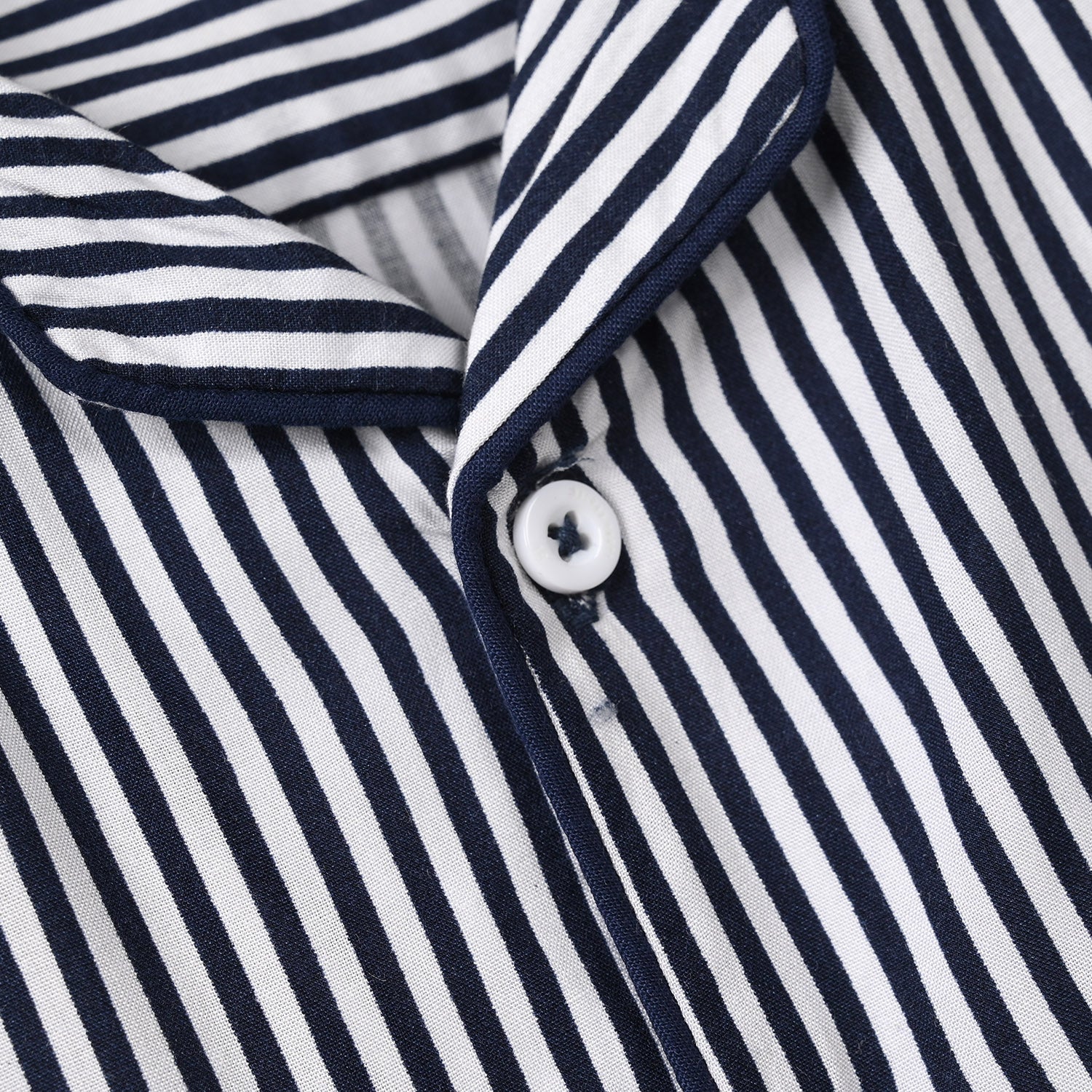 Infant Boys Viscose Nighwear-Navy Stripes-Nvy.White - Image 3