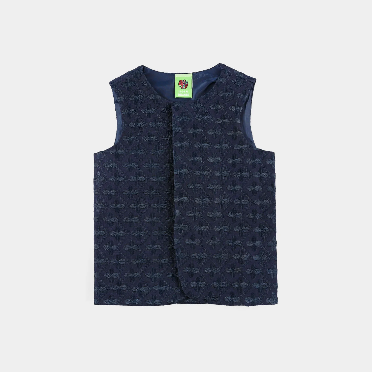 Infant Boys Poly Viscose Waistcoat - Royal Blue