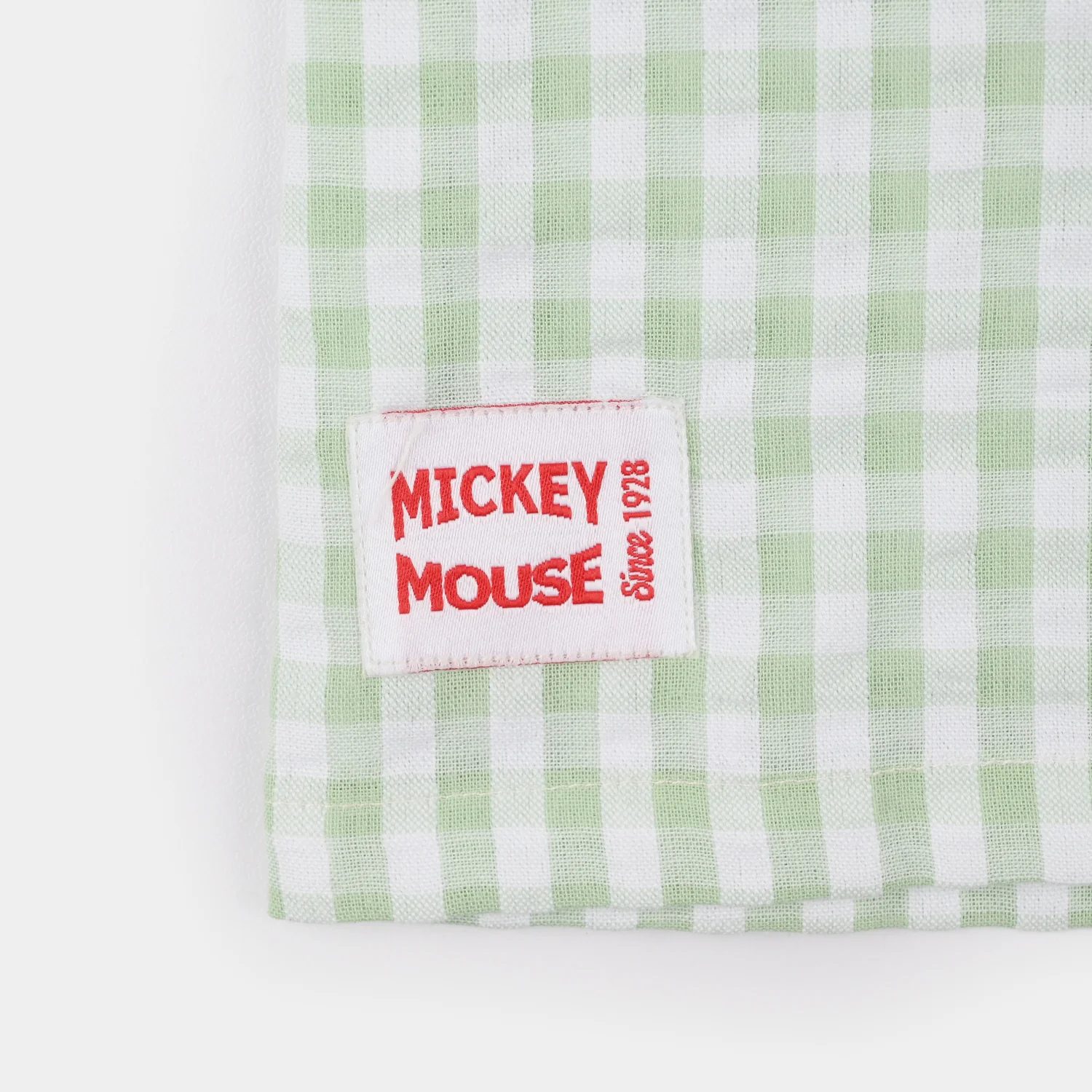 Infant Boys Yarn Dyed Shirt (Check) - Green - Image 3