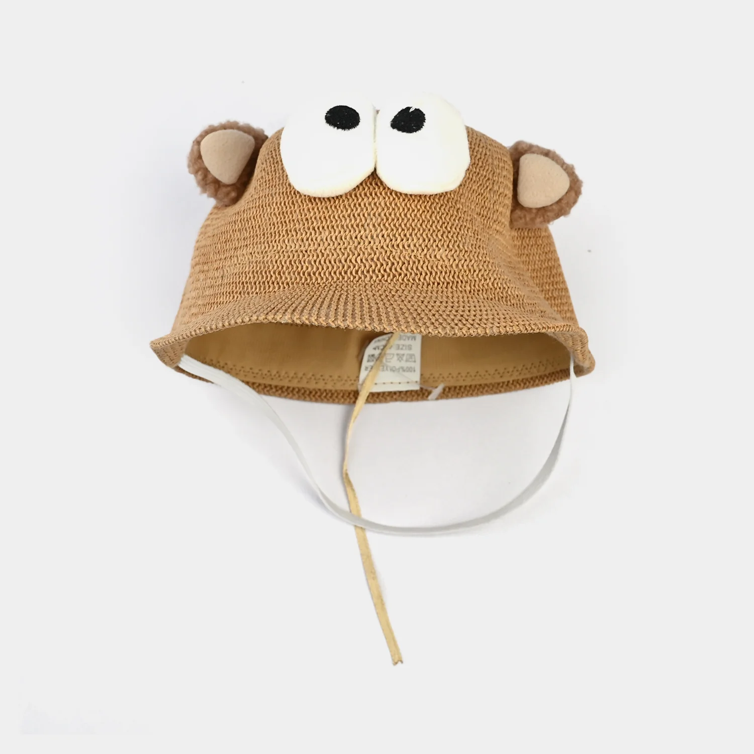 Cute Baby Sun Round Cap/Hat with Elastic | 12M+ - Image 2