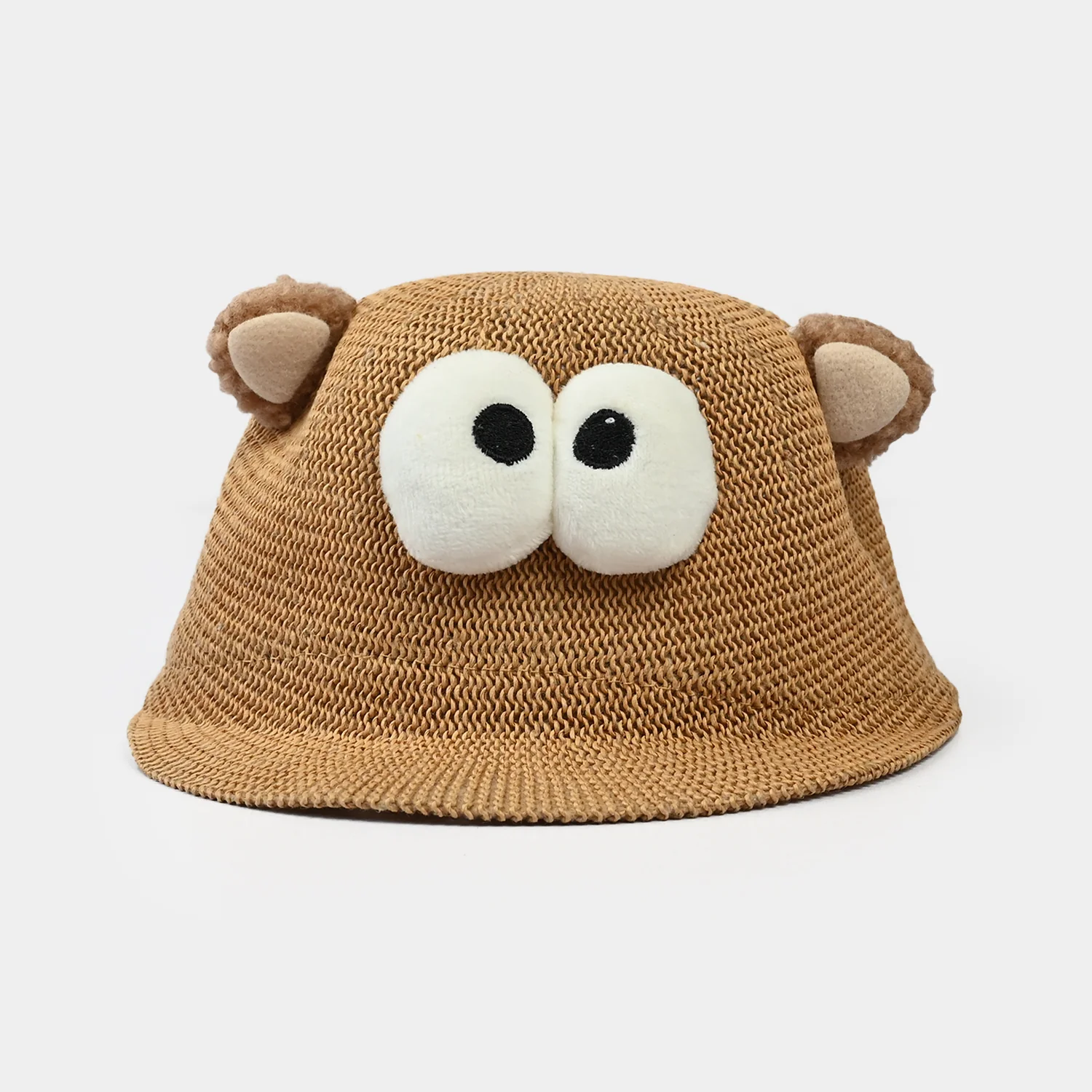 Cute Baby Sun Round Cap/Hat with Elastic | 12M+ - Image 3