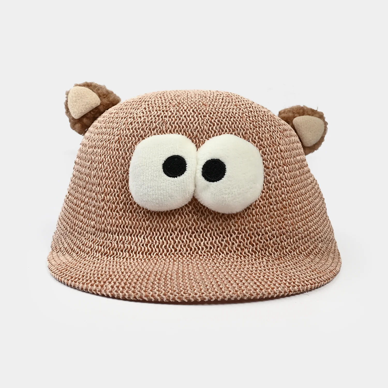 Cute Baby Sun Round Cap/Hat with Elastic | 12M+ - Image 3