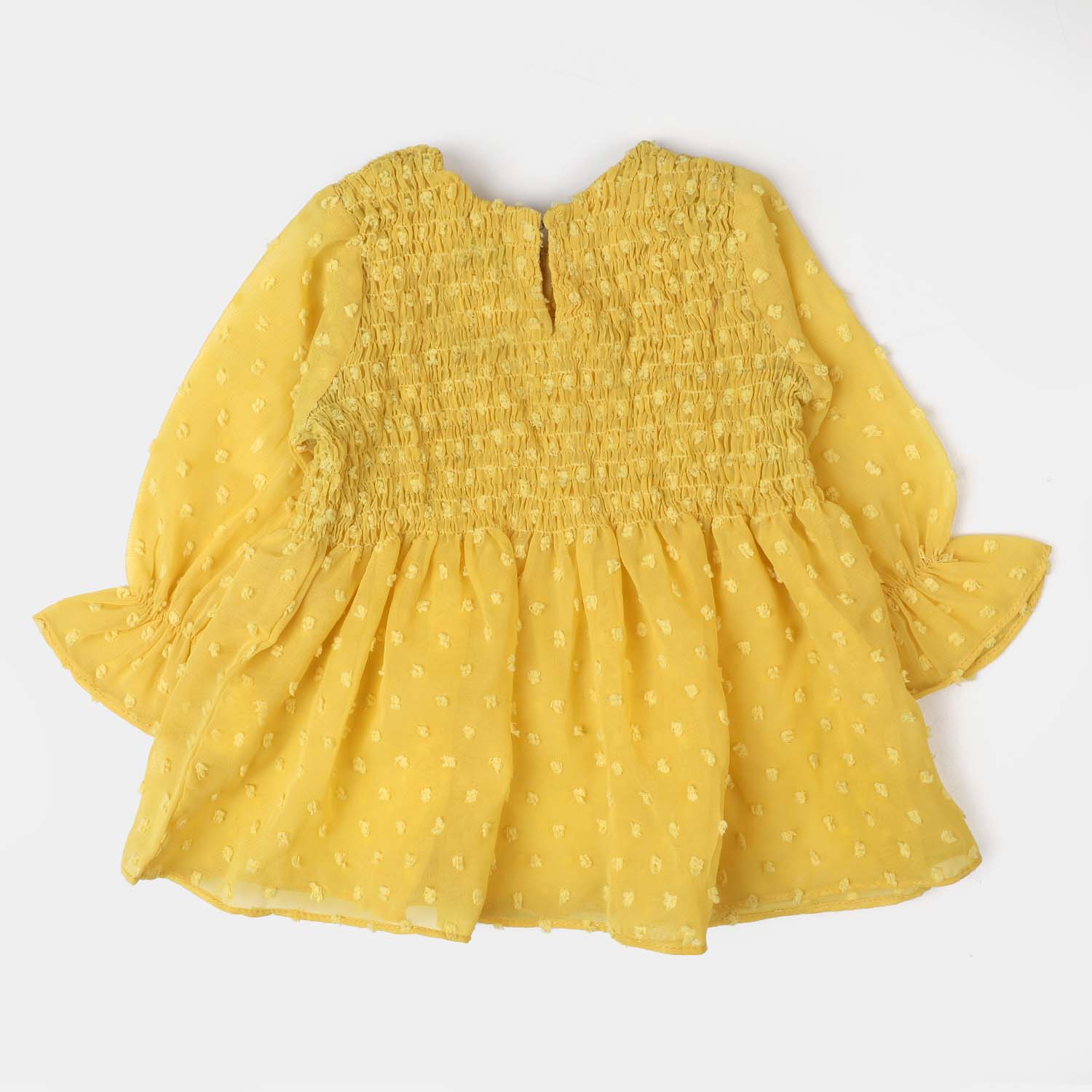 Infant Girls Casual Top Smoke-Yellow - Image 3