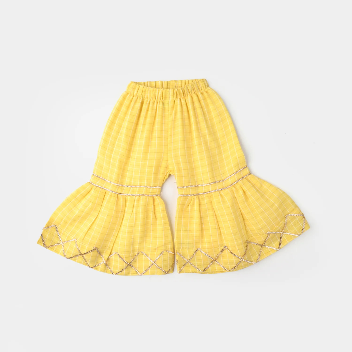 Infant Girls Cotton 2Pc Set (Summer Lime) - Yellow - Image 5