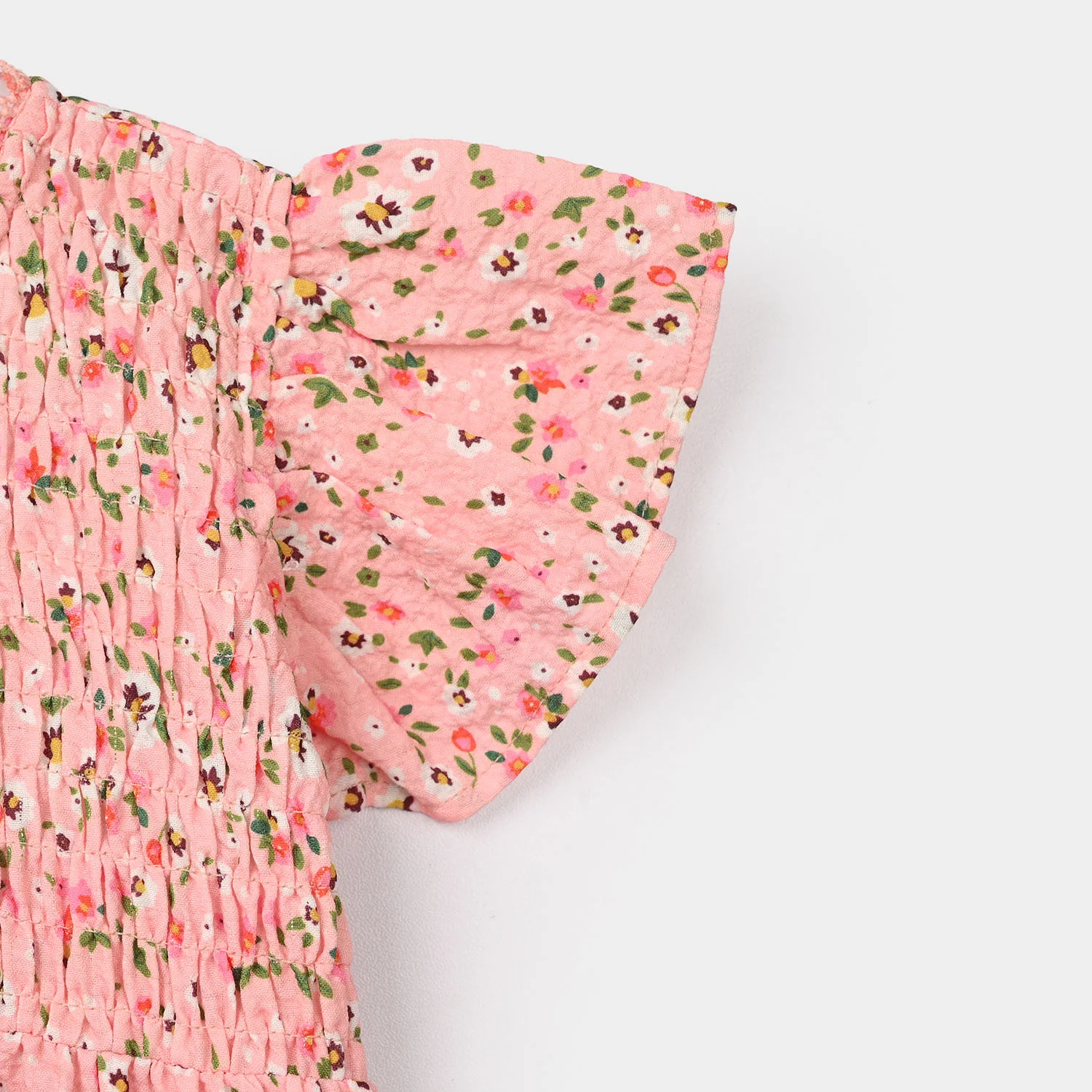 Infant Girls Cotton Casual Top - Pink - Image 2
