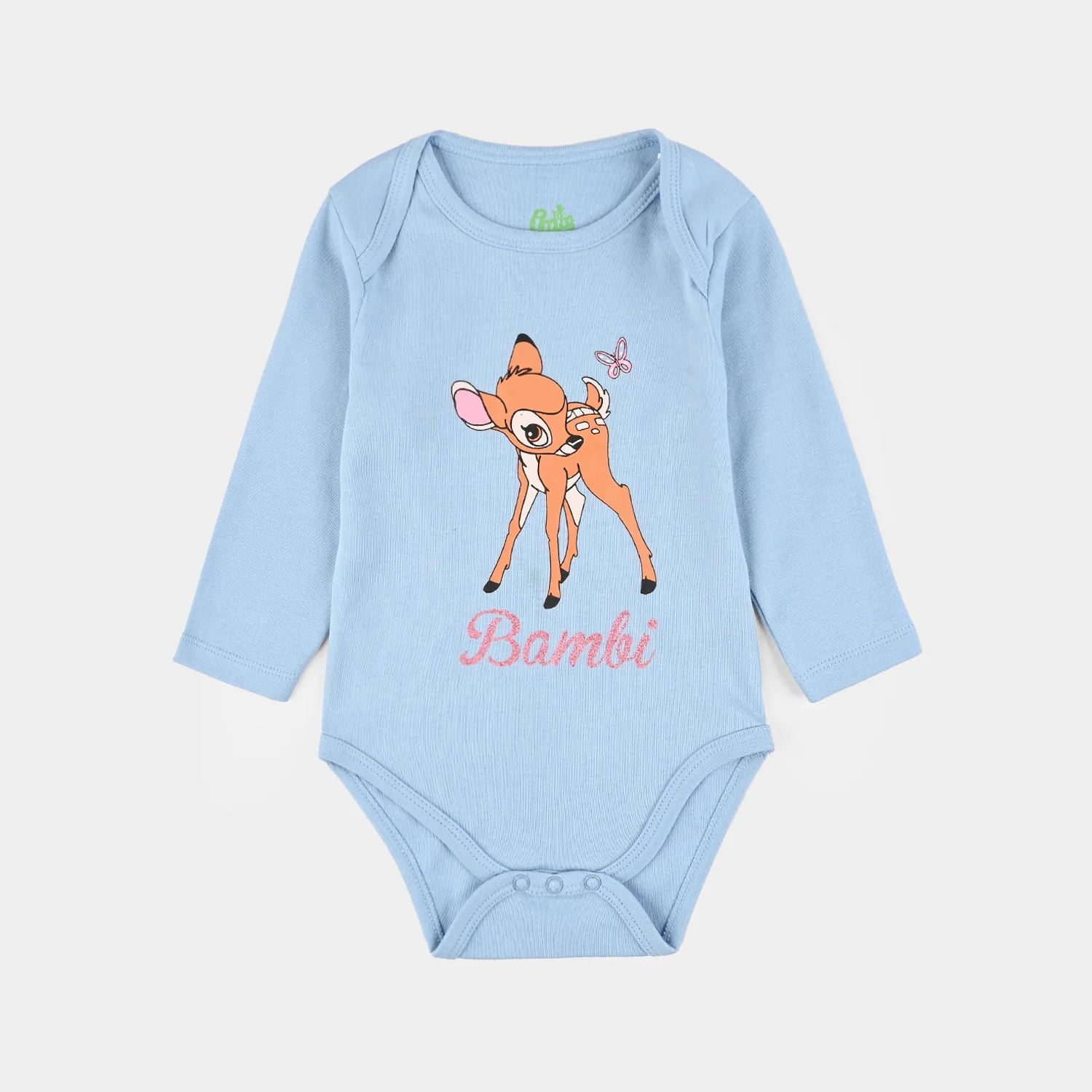 Infant Girls Cotton Interlock F/S Romper BAMBI