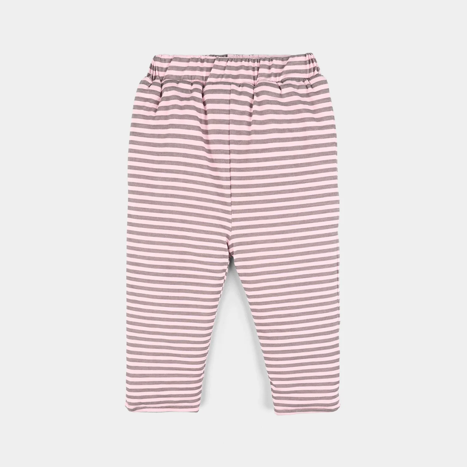Infant Girls Cotton Interlock Suit-Light Pink - Image 4