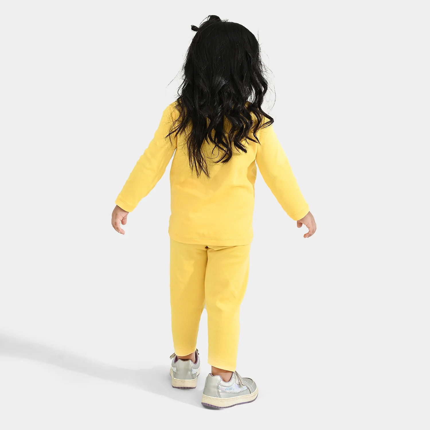 Infant Girls Cotton Interlock Suit BAMBI AND THUMPER-Yellow - Image 3