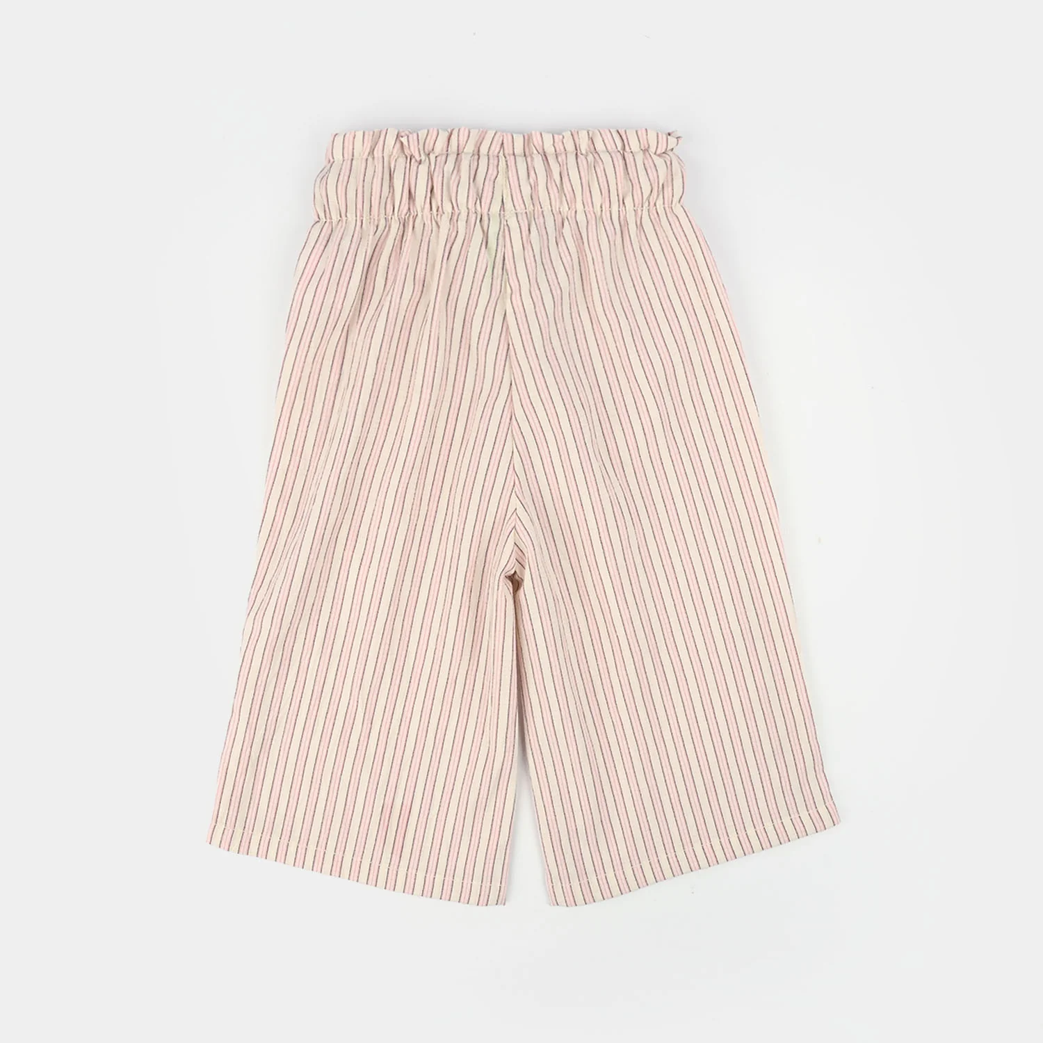 INFANT Girls Cotton PANT PINK STRIPES - Image 3