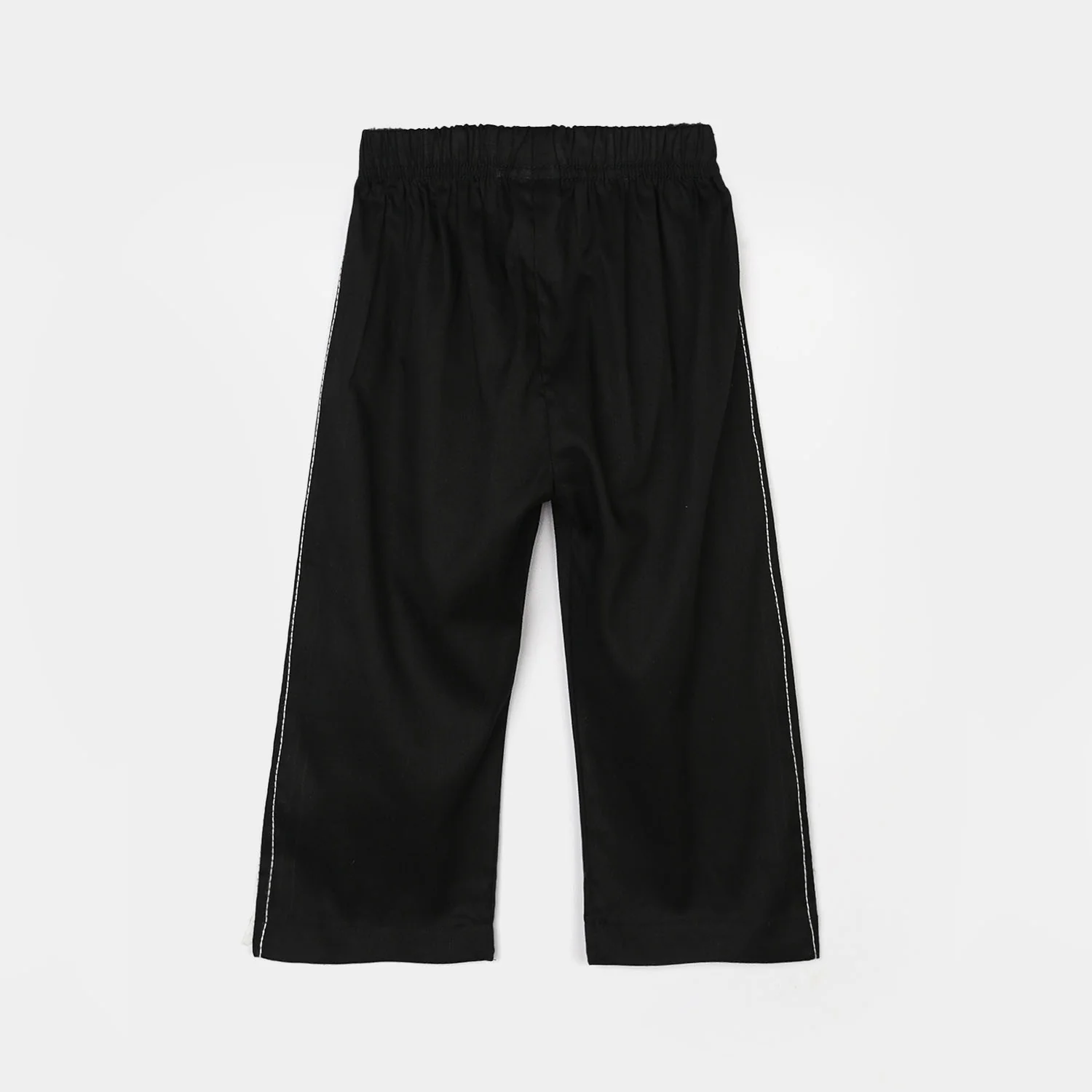Infant Girls Cotton Pants Stitches - Black - Image 3