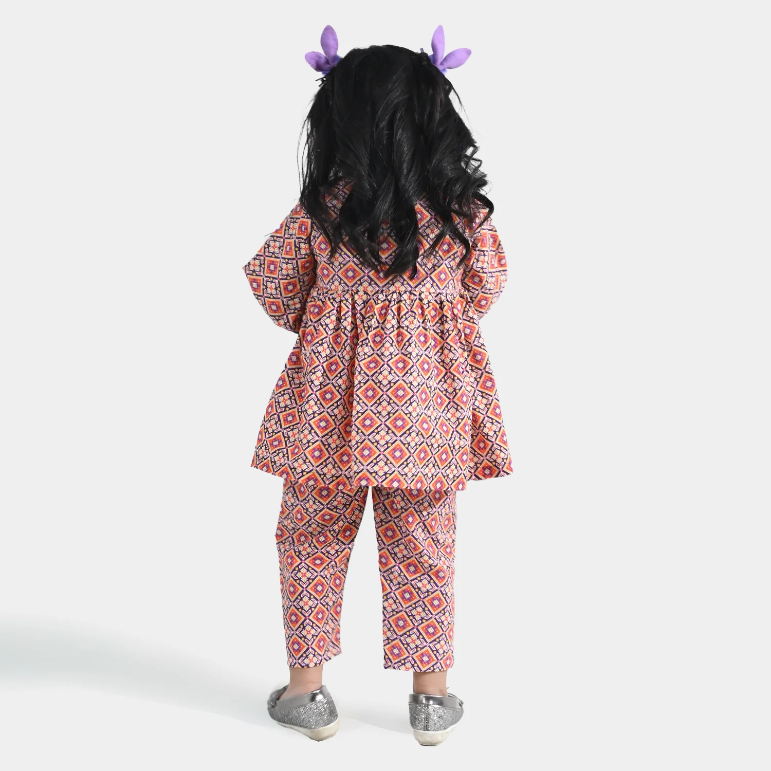 Infant Girls Cotton Printed 2Pcs CIRO - Multi - Image 5