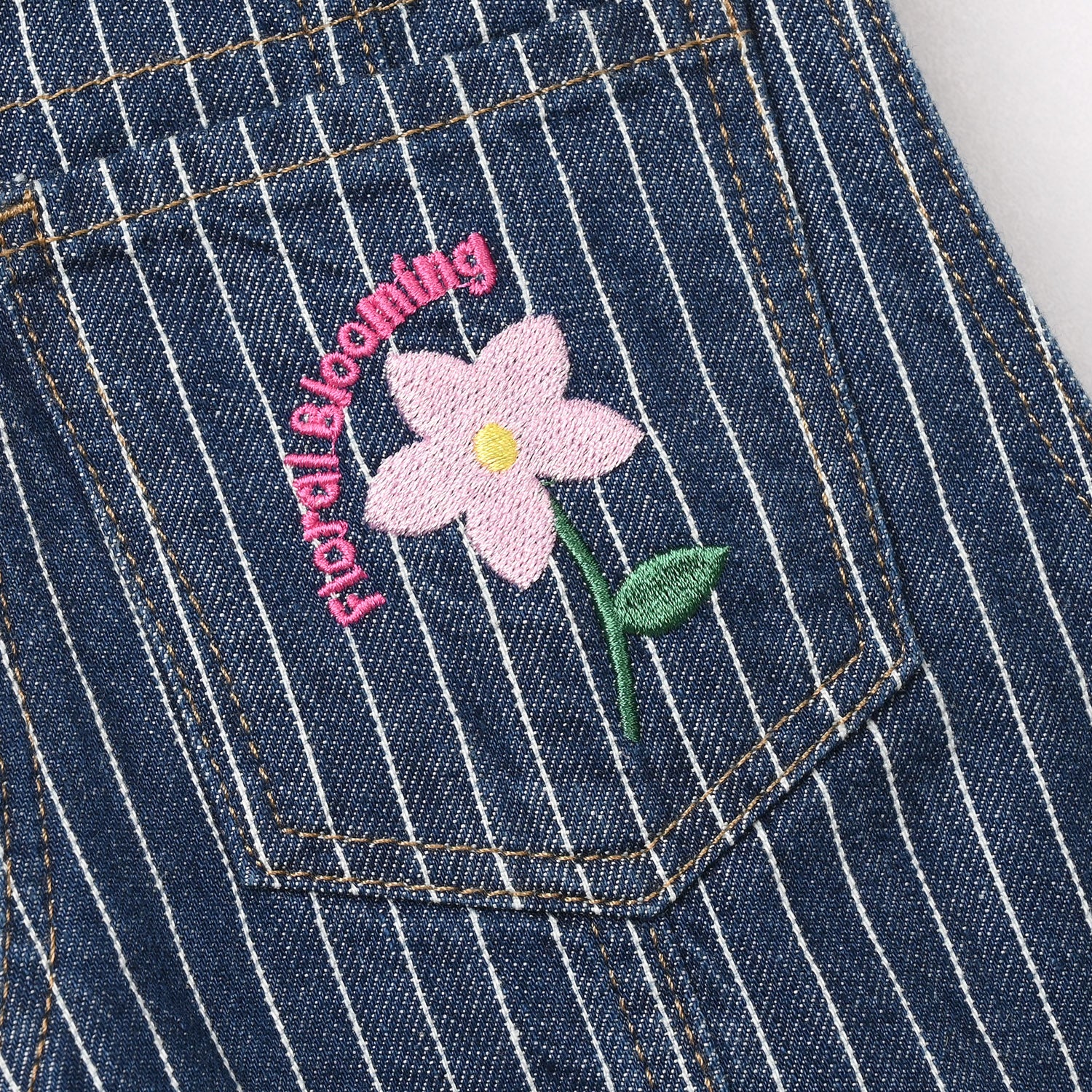Infant Girls Denim Rigid - Dark Blue - Image 2