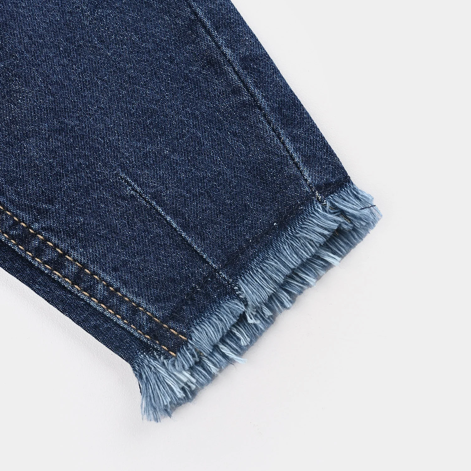 Infant Girls Denim Stretch Pant What Ever-Mid Blue - Image 3