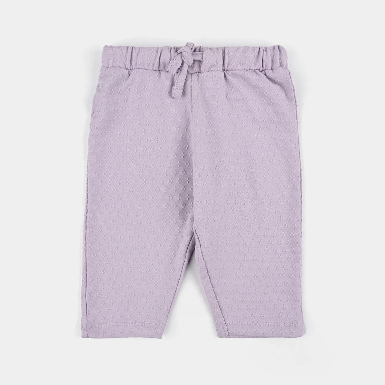 Infant Girls Jacquard Suit BUNNY-Purple - Image 5