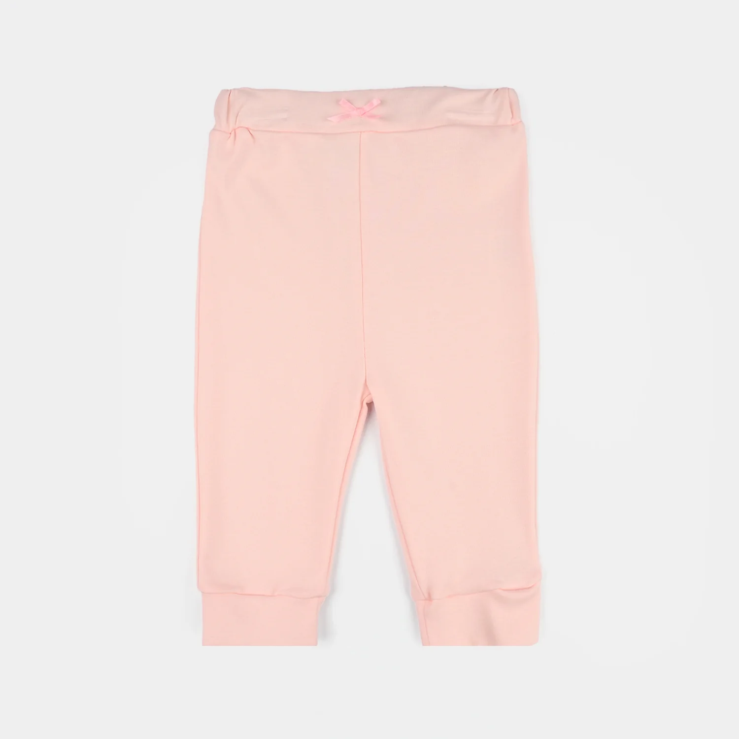 Infant Girls Jersey/Terry 2Pc Suit - Pink - Image 5