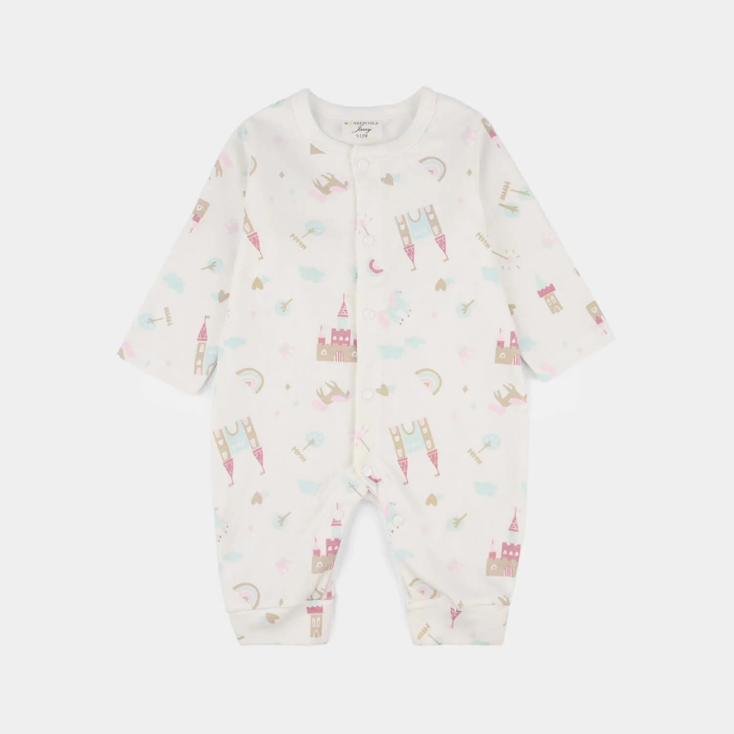 Infant Girls Jersey/Terry 3Pc Gift Set - White - Image 2