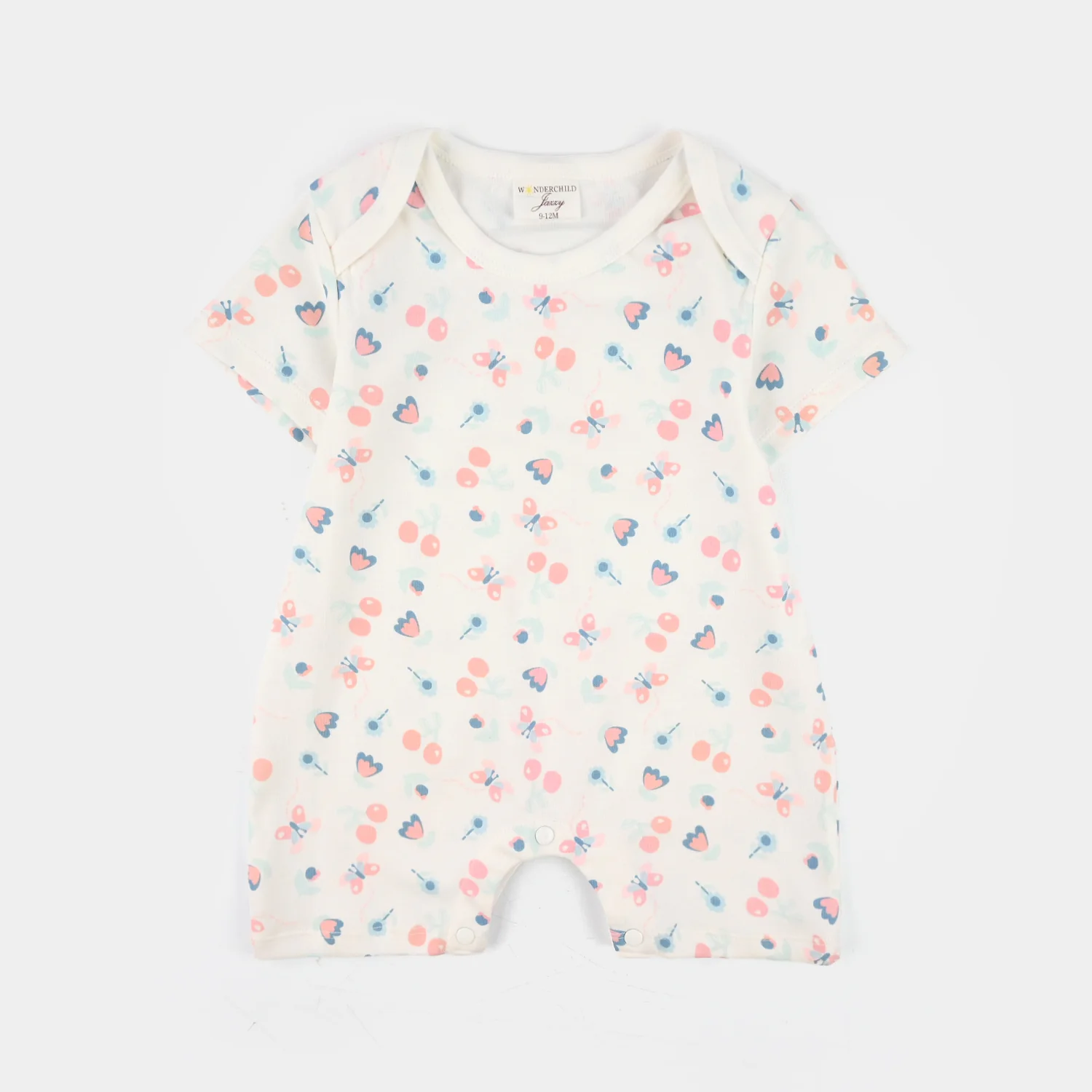 Infant Girls Jersey Terry 3Pc Suit - White - Image 3