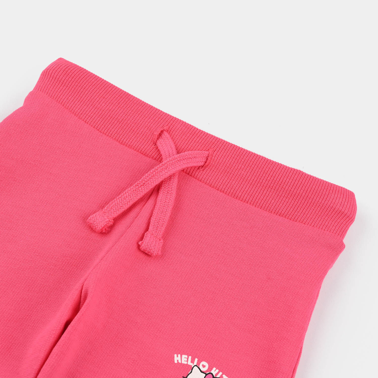 Infant Girls Jersey/Terry Pajama (Character) - Hot Pink - Image 3