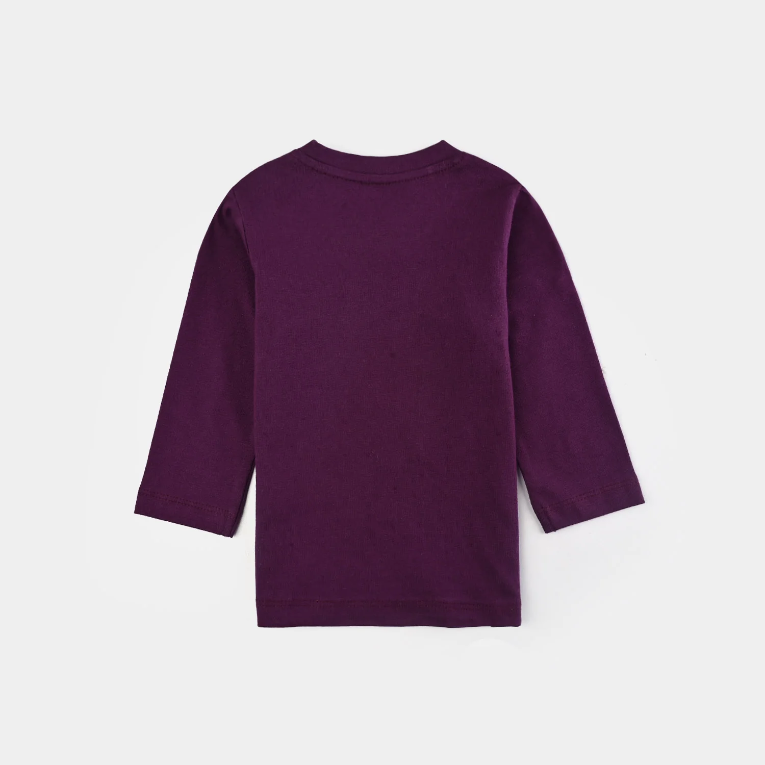 Infant Girls Jersey/Terry T-Shirt F/S BAMBI-Dark Purple - Image 4