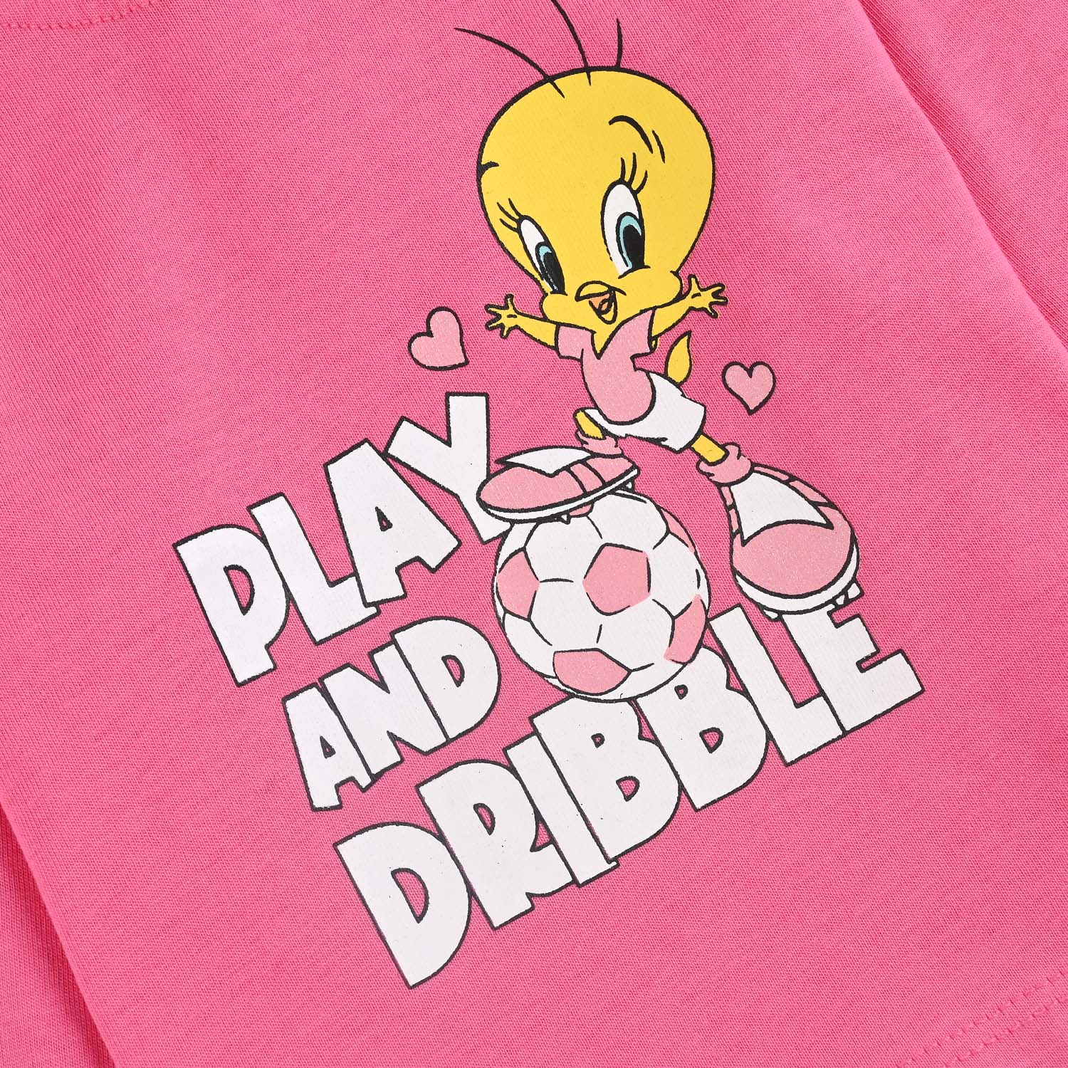 Infant Girls Jersey/Terry T-Shirt - Pink - Image 3