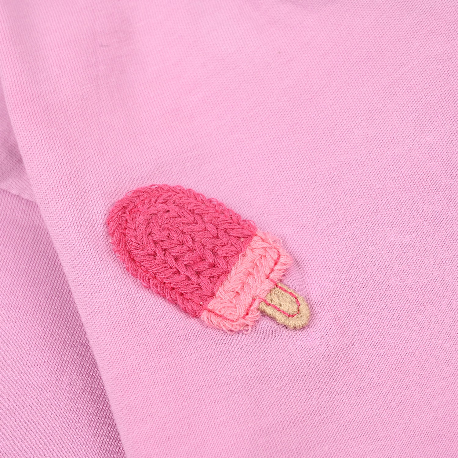 Infant Girls Jersey/Terry T-Shirt (Ice Cream) - Image 2