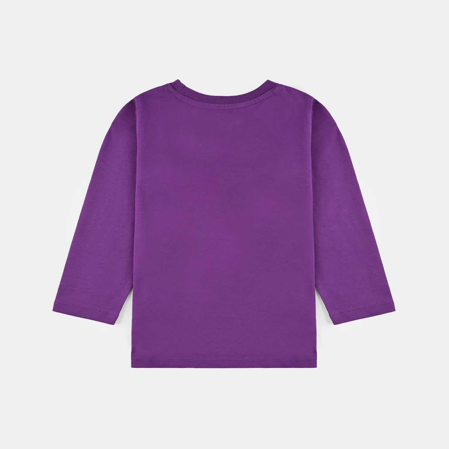 Infant Girls Jersey/Terry T-Shirt My Mother Is Out Of This World-Purple Magic - Image 3