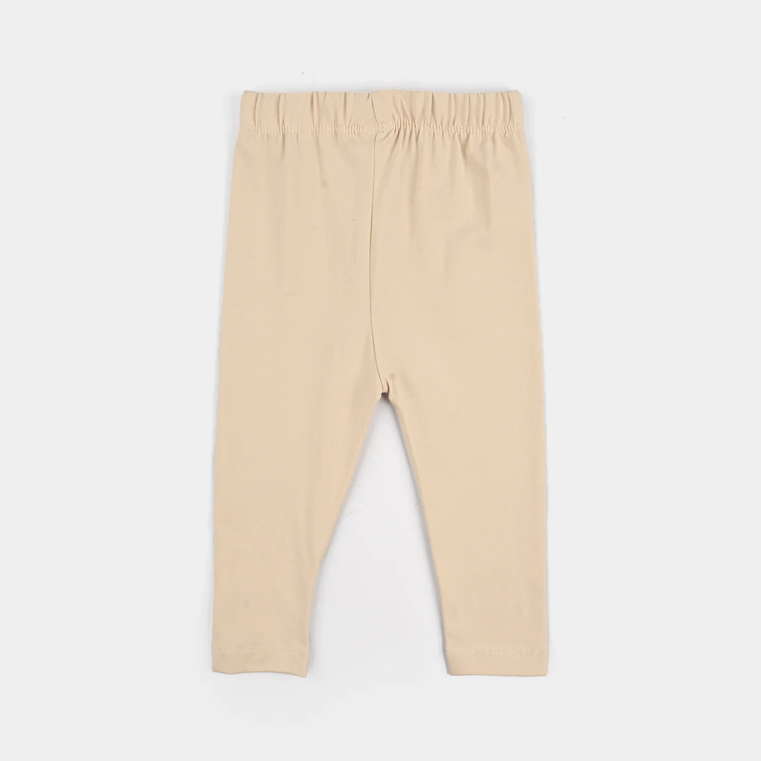 Infant Girls Jersey/Terry Tights Brown-Wood.Ash - Image 3
