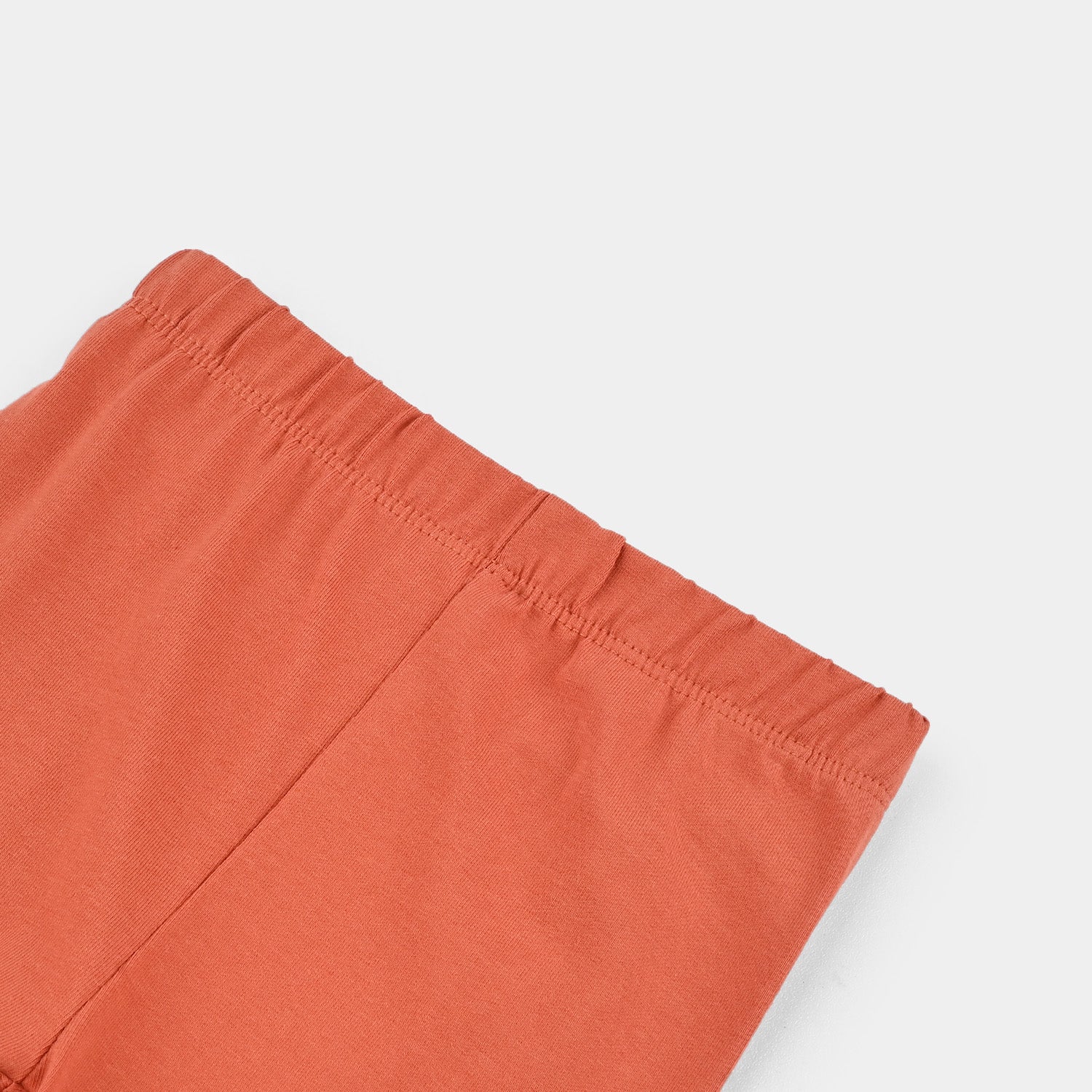 Infant Girls Jersey/Terry Tights Orange - Image 2