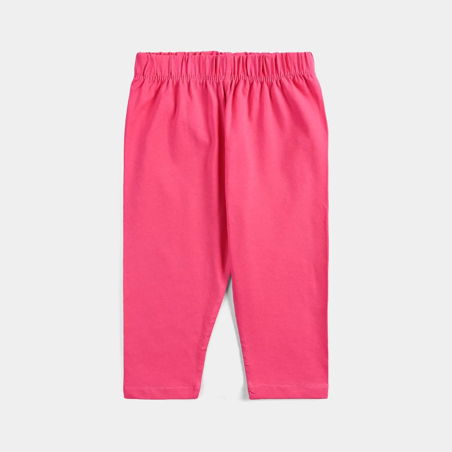 Infant Girls Jersey/Terry Tights - Pink - Image 3
