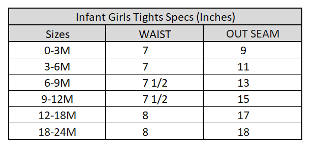 Infant Girls Jersey/Terry Tights Pink - Image 4