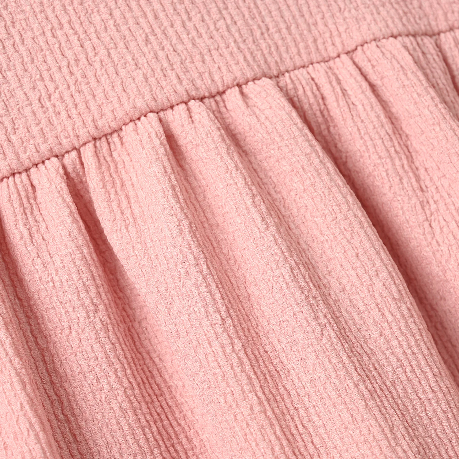 Infant Girls Poly Crinkle Knitted Frock (Character ) - Pink - Image 6
