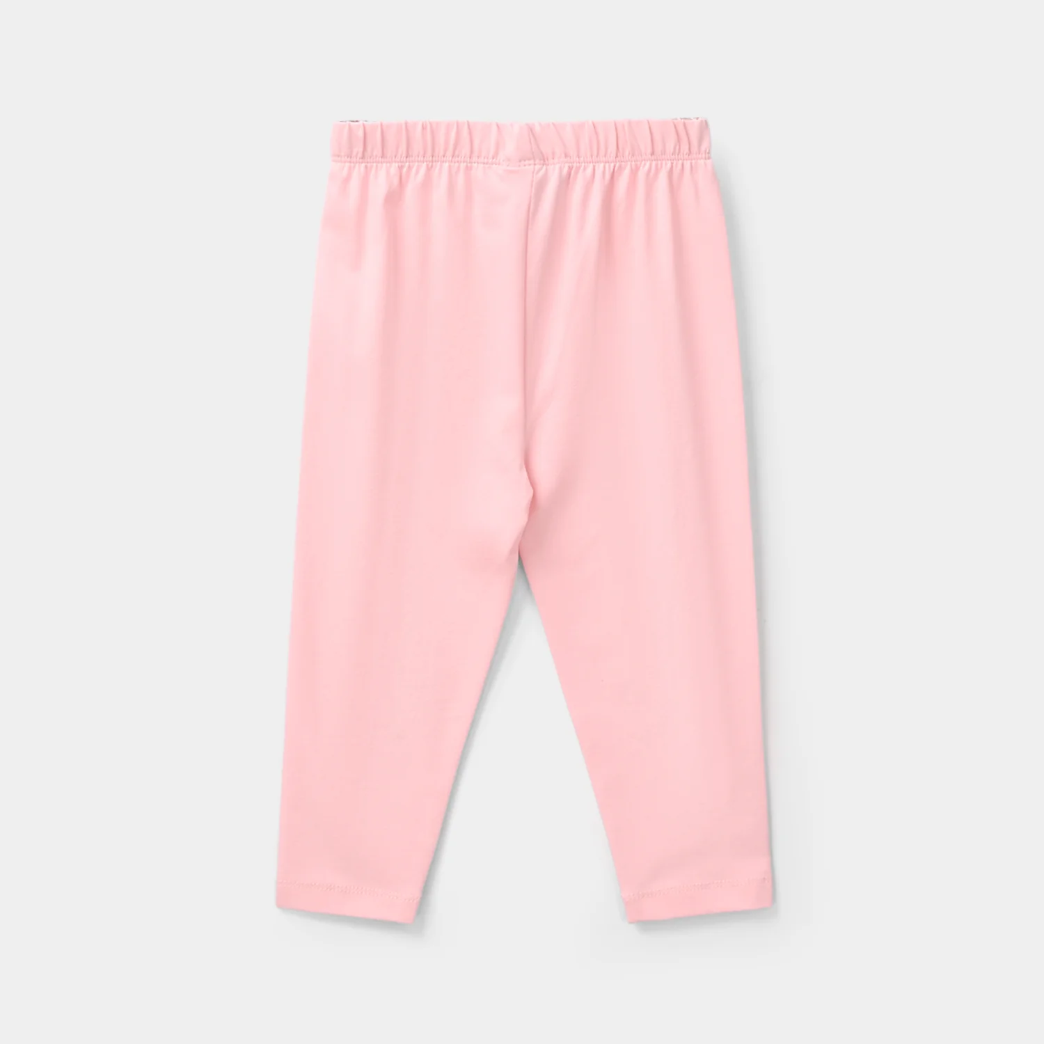Infant Girls Lycra Jersey Tights - Candy Pink - Image 4