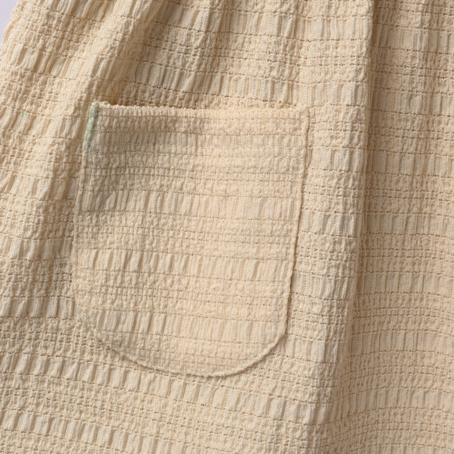 Infant Girls Poly Crinkle Knitted Frock - Brown - Image 3